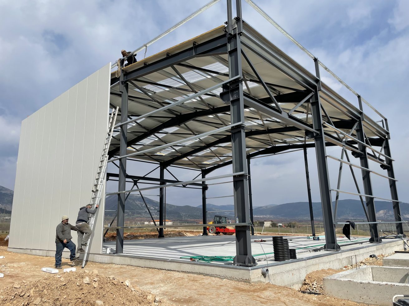 Εργοστάσιο Επεξεργασίας Μαρμάρων - 747 - ΒΙΟ.ΜΕ.ΚΑΣ. - Βιομηχανικές Μεταλλικές Κατασκευές